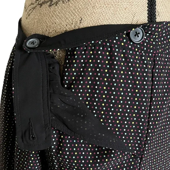 Old Navy Black Fully Lined Mini Skirt Size 4 - Picture 8 of 16